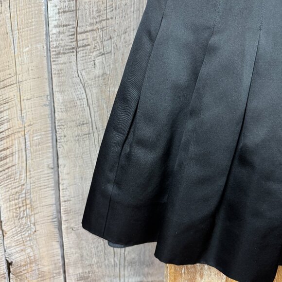 Heidi Weisel Satin Pleated Dress Size 4 - Picture 10 of 12